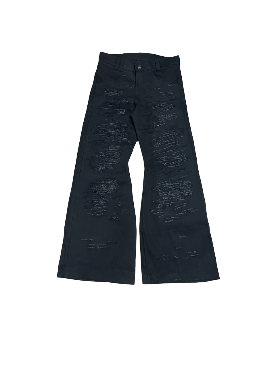 FLARED JEANS “EHS DELUXE” «DESTROYED»